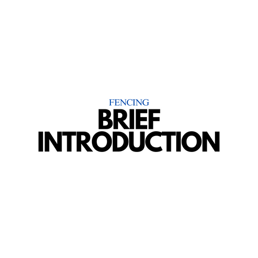 A Very Brief Introduction To Fencing