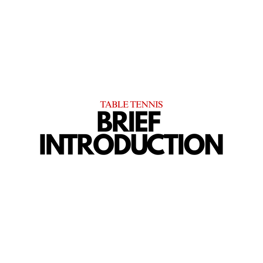 Table Tennis: A Brief Introduction